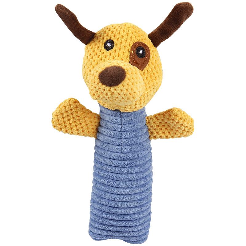 Pet Supplies: Plush Sound-sounding Cat and Dog Companions, Durable Corn Fluff Toys