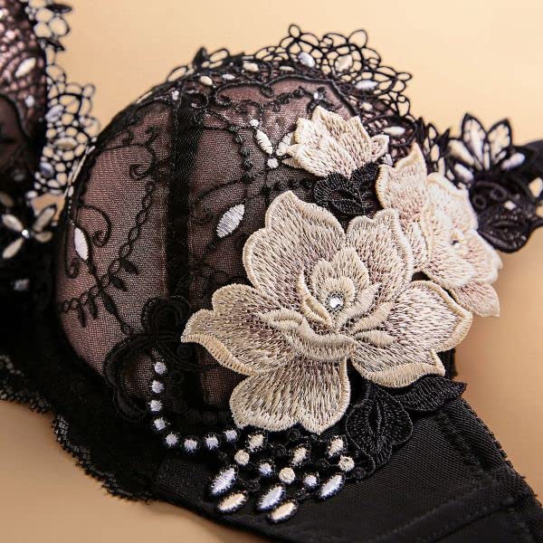 Himiko 002 Series Bra Revival Large Size Under 80 B C D E F Run [himico] (BK2-Black 2, C70)