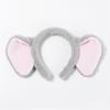 Soft Elephant Plush Headband for Children Fashion Hairpieces Ornament for Makeup Application and Skin Care Routines
