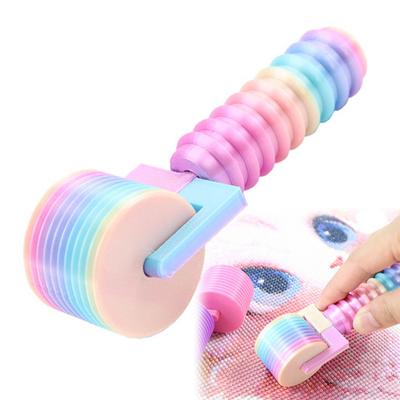 Diamond Art Roller Efficient Pressing Roller Rhinestone Embroidery Easy-Grip Hand Roller Detachable DIY Craft Tool for Diamond Art Lovers
