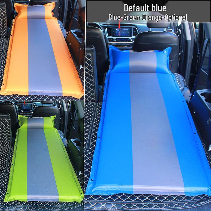 Uppblåsfri bilmadrass för Tesla Model Y/3: Resesäng för bakluckan för camping