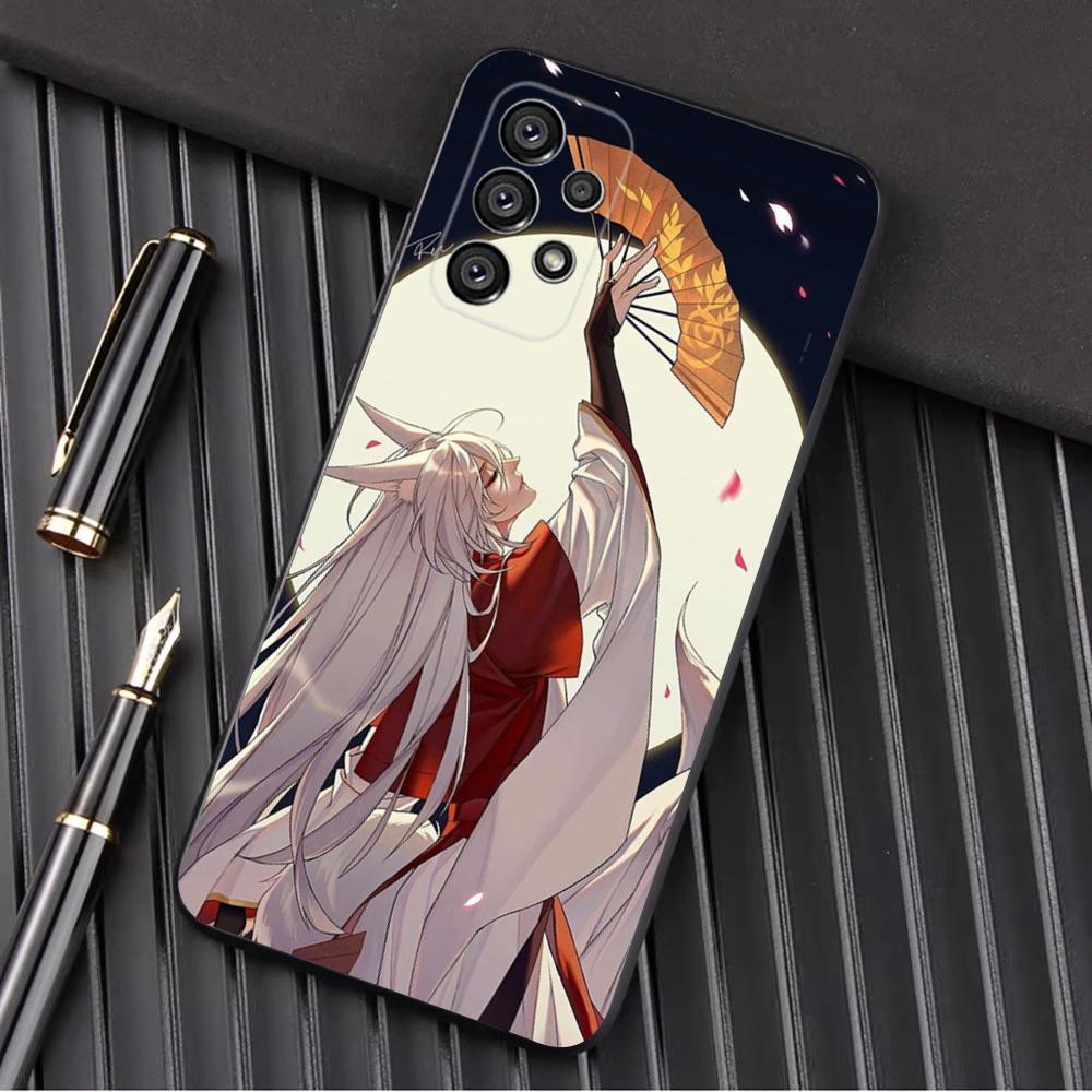 Anime Tomoe K-Kamisama Phone Case For Samsung Galaxy A13,A21s,A22,A31,A32,A52,A53,A71,A80,A91 Soft Black Shell