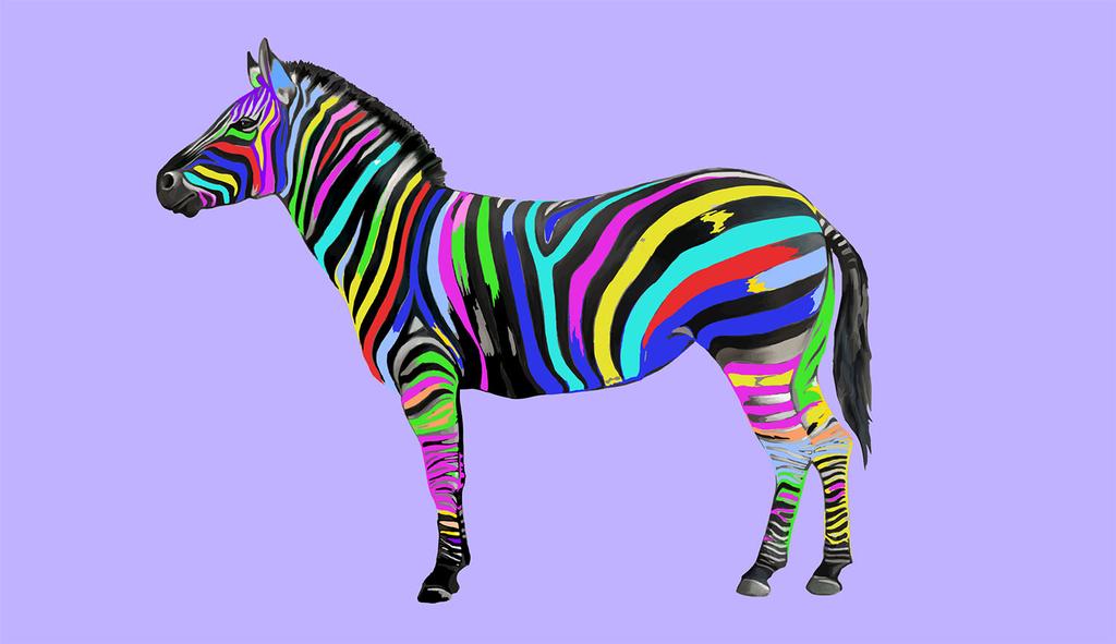 Szklana Płyta Deska Do Krojenia 52X30 Zebra