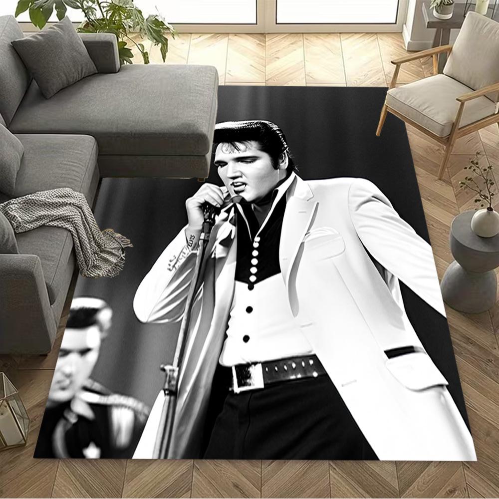 Elvis Presley Performance Carpet Perfect for Kitchen Bedrooms Hallway Living Rooms Antislip Carpet Office home decor