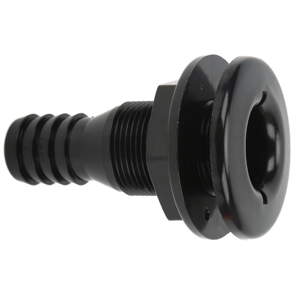 1 Zoll Borddurchlass ABS Gerade   Beständige Schlauchverbindung Zubehör für Boote Marines