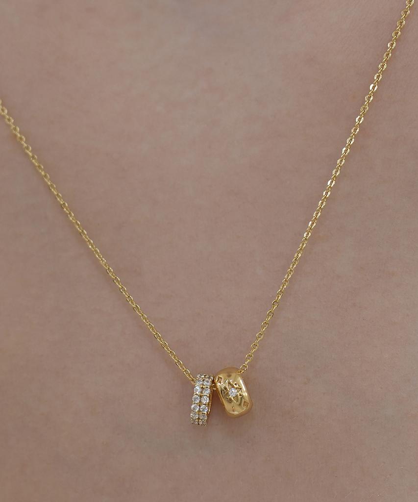 Tatiana (Silver 925) Double Knot Pendant Necklace Nz2476