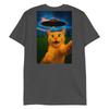 Funny Cat Selfie Ufo Graphic Shirt Unisex Unisex Teens Boys Gift TShirt