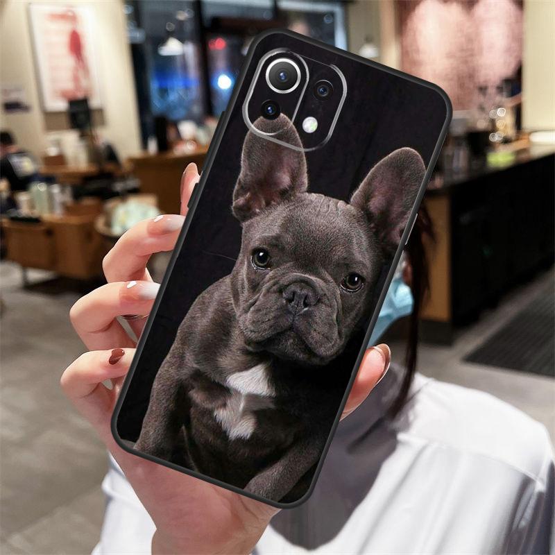 Französische Bulldogge Hund Mops Hülle Für Xiaomi 17 Pro Max 14 15 Ultra 13T 14T 15T Pro POCO X7 Pro X3 X5 X6 F5 F6 F7 Abdeckung