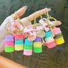 Macaron Dragon Keychain: Cute Creative Backpack Accessory & Best Friend Gift
