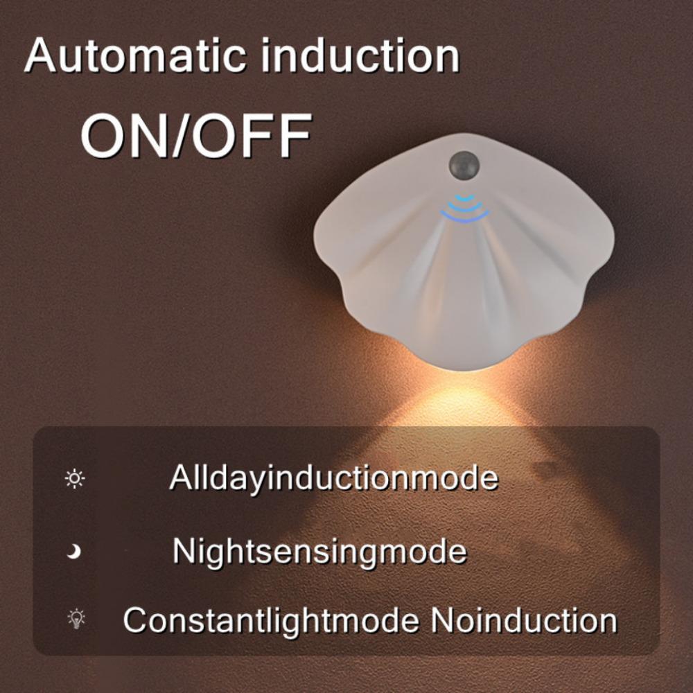 3 Color Motion Sensor Light Light Night Light Wireless USB for Kitchen Bedroom Mural Living Room Sensor Indoor Lighting Wall Lamp