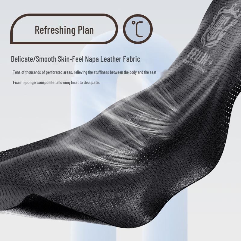 2025 Nappa Leather Universal Car Seat Cushion - All-Season, Full Surround, Thickened