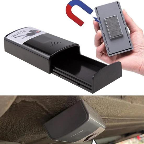 Magnetic Key Secret Box Portable Car Hidden Black Storage Case Creative Secure Key Organizer for Home Office Safe