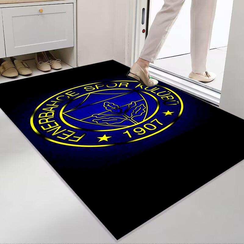 Eredità Fenerbahçe: Tappetino d'ingresso Stampa Tappetino d'ingresso Decorazione Stanza Dormitorio