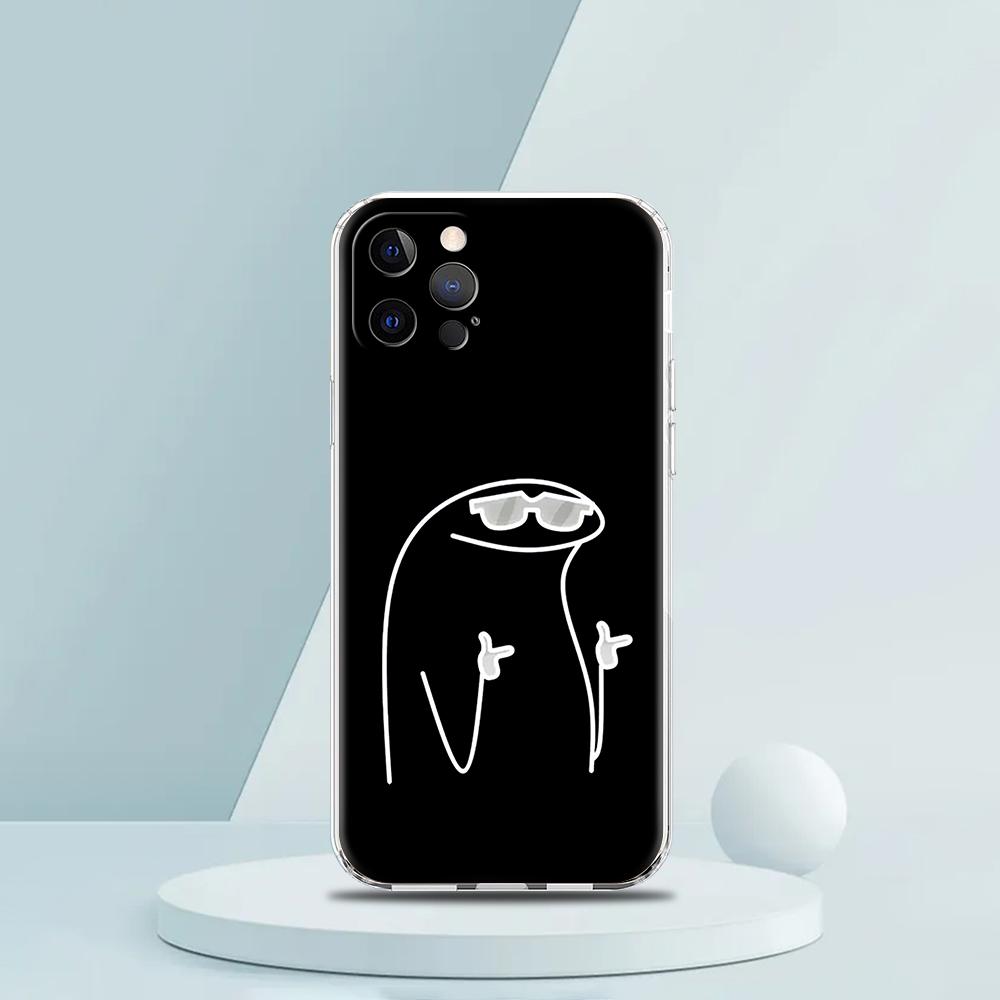 Cute Cartoon Matchman Luxury Phone Case For iPhone 16 15 14 13 12 11 Pro Max XS X XR SE 7 8 Plus Soft Silicone Clear Cover