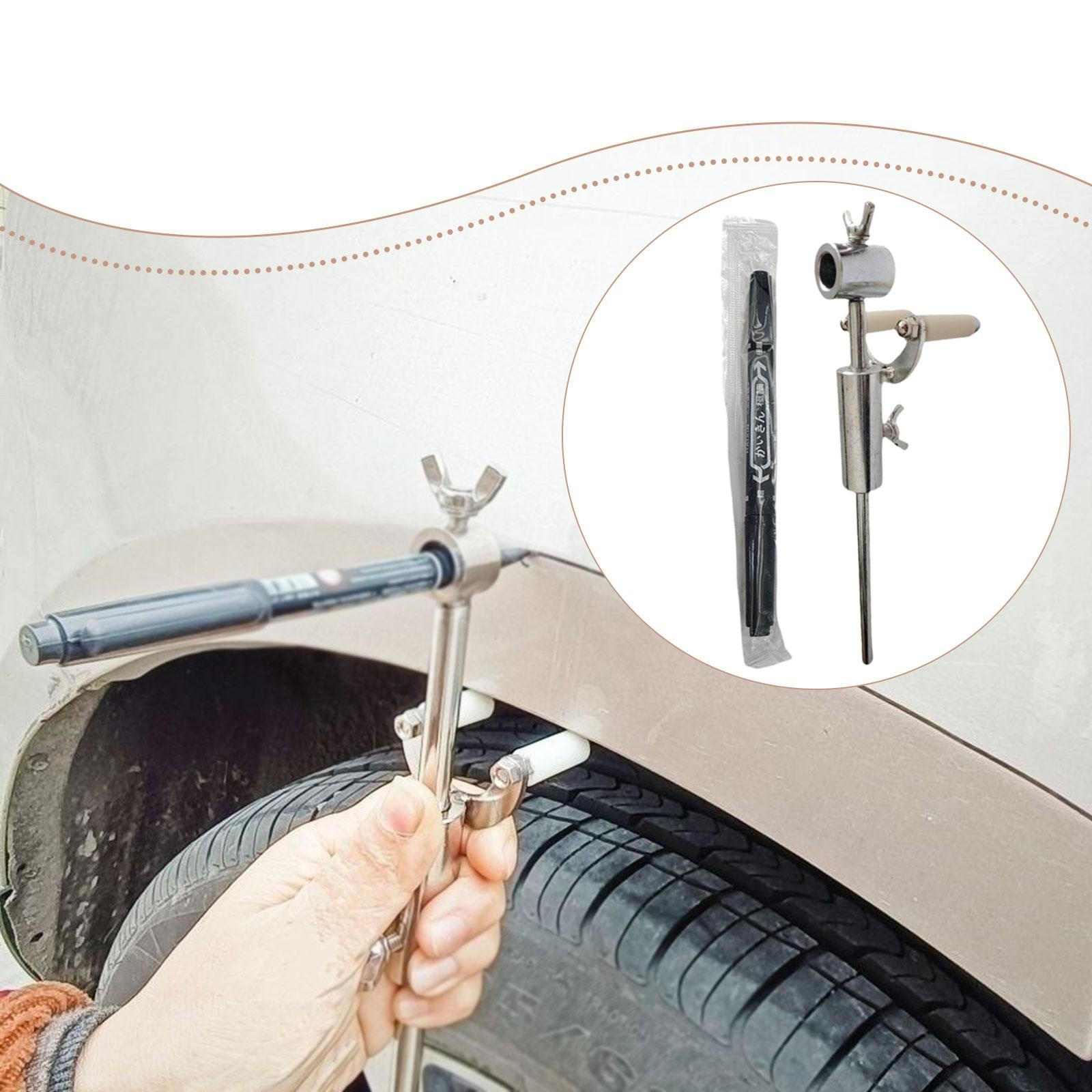 Car Wheel Eyebrow Marker, Parallel Marker for Truck Wells серебряный