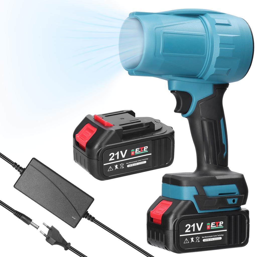 Turboventilator cu conducte portabil Ventilator cu jet de mare putere Litiu Ventilator violent Mașină de spălat auto multifuncțională înaltă