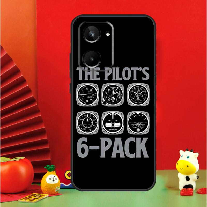 Aircraft Cockpit Dashboard For Realme 12 10 9 11 Pro Plus GT5 GT Neo 6 C53 C51 C35 C33 C30 C25s C21Y C31 C67 C55 Case