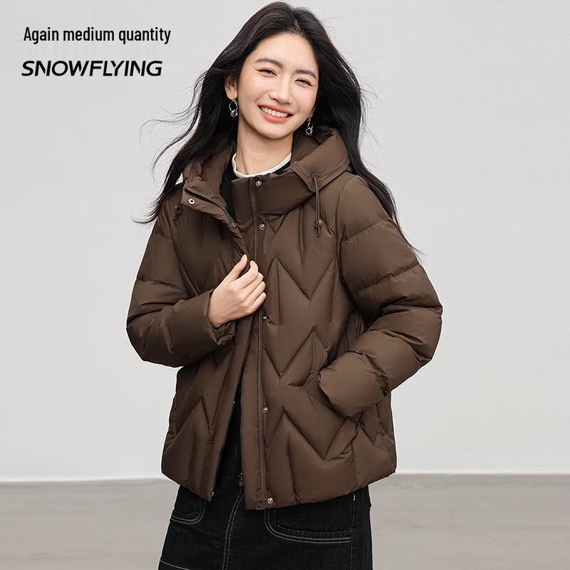 

SNOWFLYING Women s C X401413544F Short Down Jacket 3XL