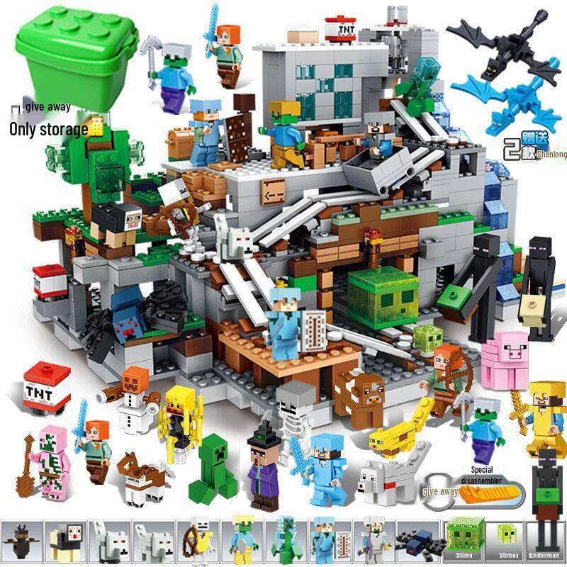 Minecraft Steve's Treehouse Adventure Set - Building Blocks Toy for Kids
