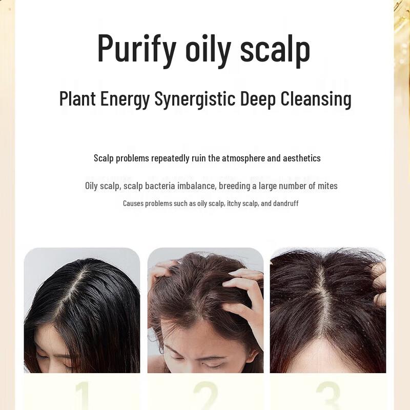 Baitie Schneealgen Ölkontrolle Volumen Shampoo