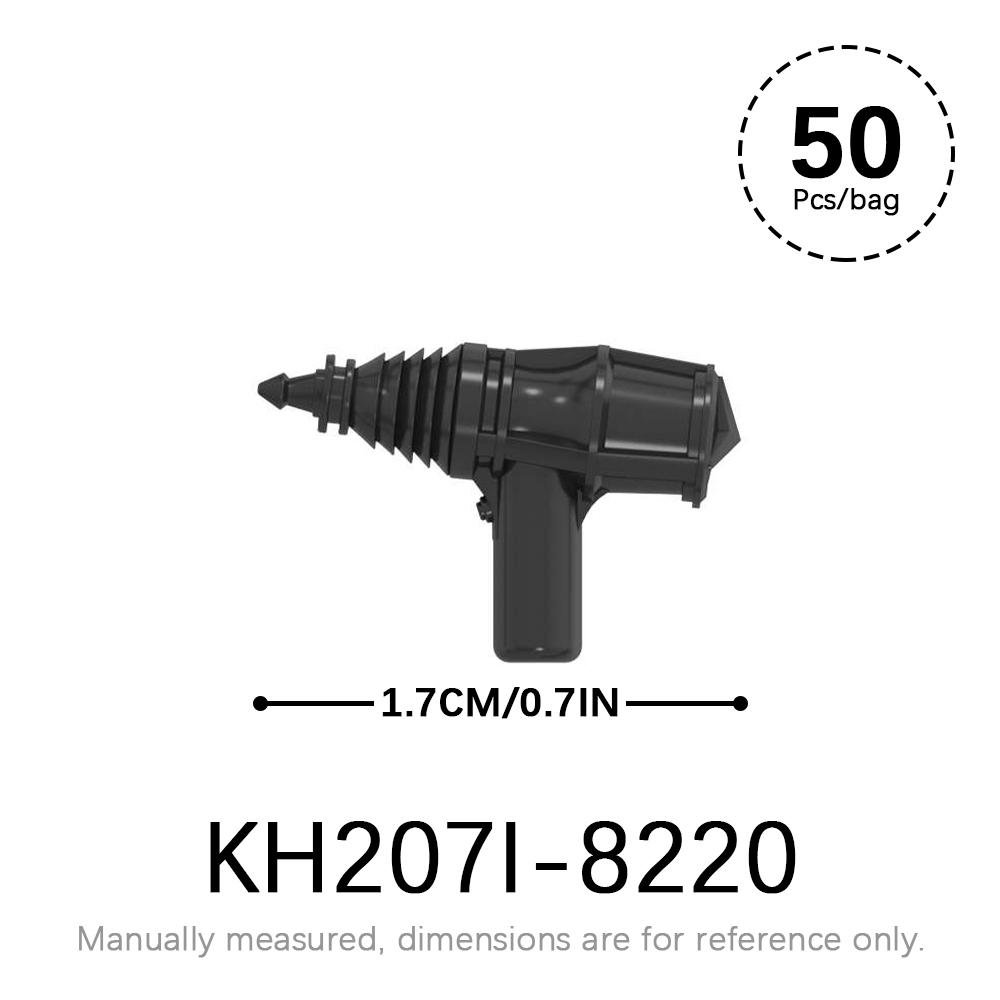 50pcs/lot Military Weapons Set SWAT WW2 Action Figures Parts MOC Bricks Star WW2 Corps Gun Accessories Building Blocks Kids Toys