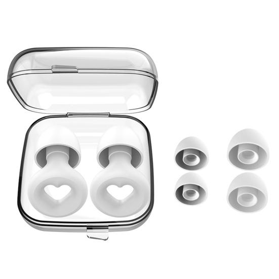 Sleeping Noise Cancelling Ear Plugs Super Soft High Elastic Reusable Easy To Clean Ergonomic Fit Sleeping Earplugs