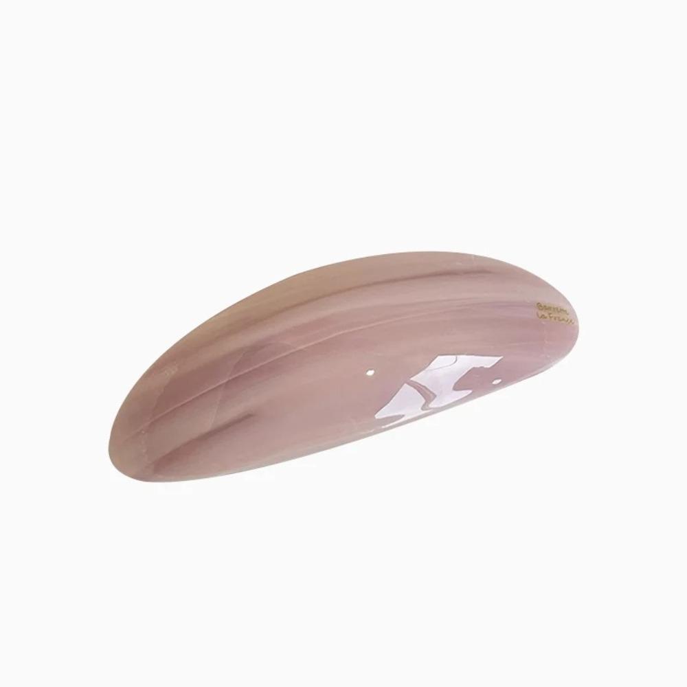 Oval Spring Clip Gold Label Straight Clip Fashionable Ponytail Clip  Women