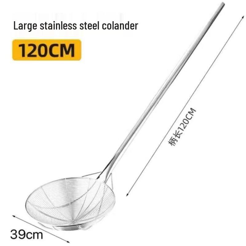 Edelstahl Schöpfkelle mit langem Griff