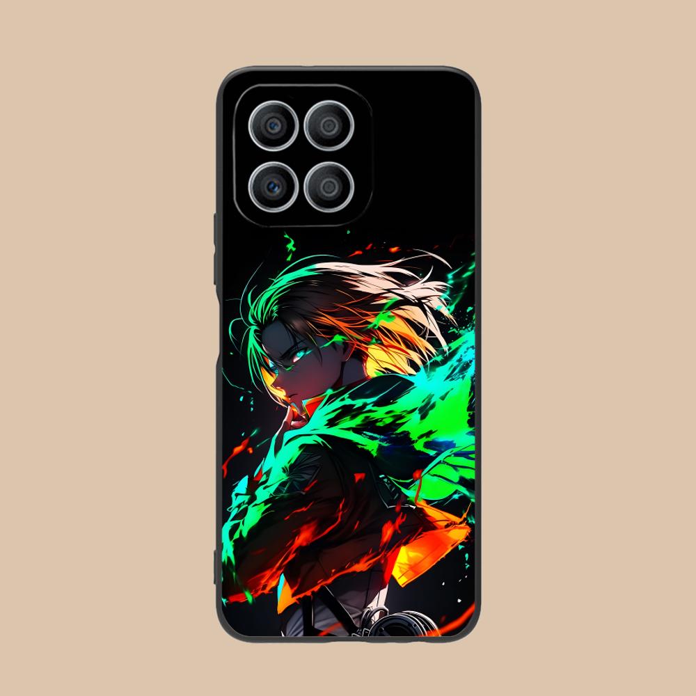 AOT Mikasa Mobile Phone Case for Honor 90 80 70 60 50 30 20 10 9 8 7 Pro S SE Lite 5G Colour Printing Protective Pretty Luxury