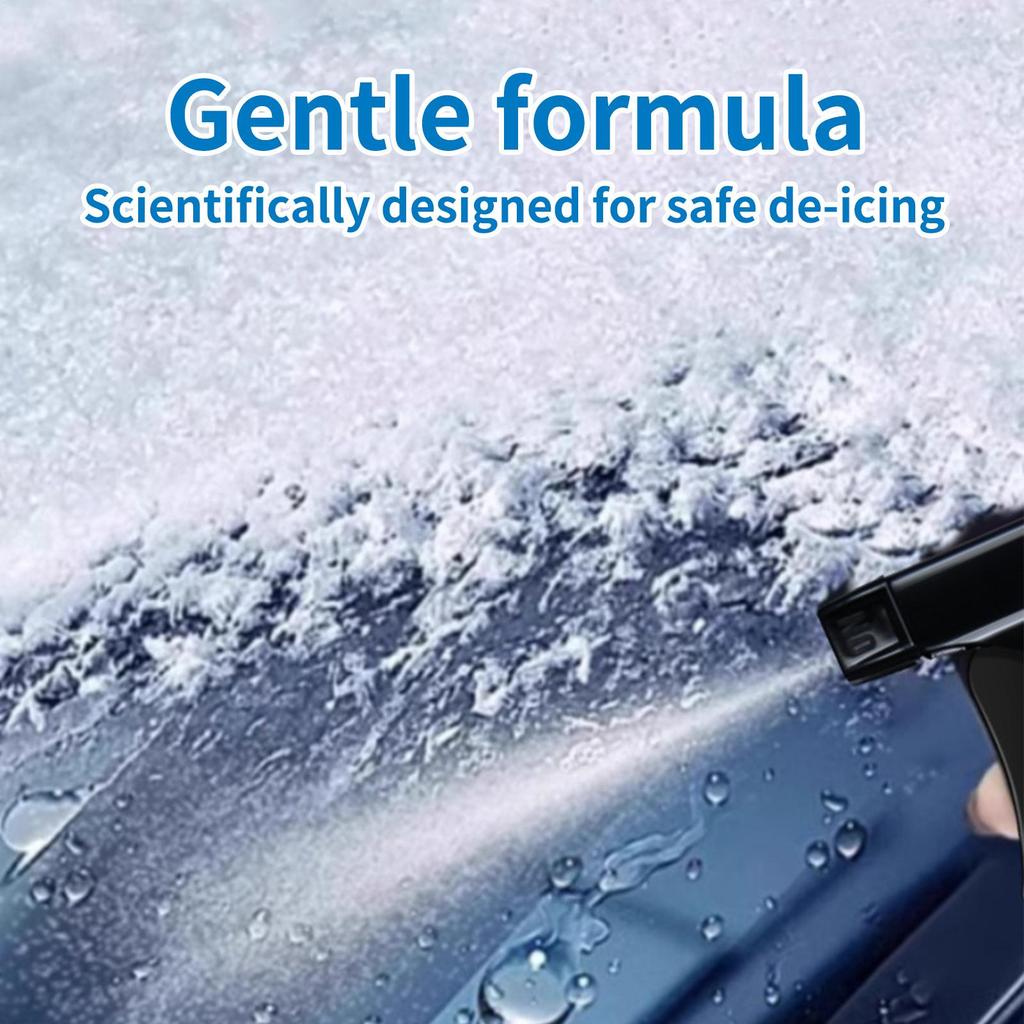 De Icer For Car Windshield Fast-Acting Long-Lasting 500ml Car Window Ice Melting Snow Remover For Defrosting Maintenance Snow