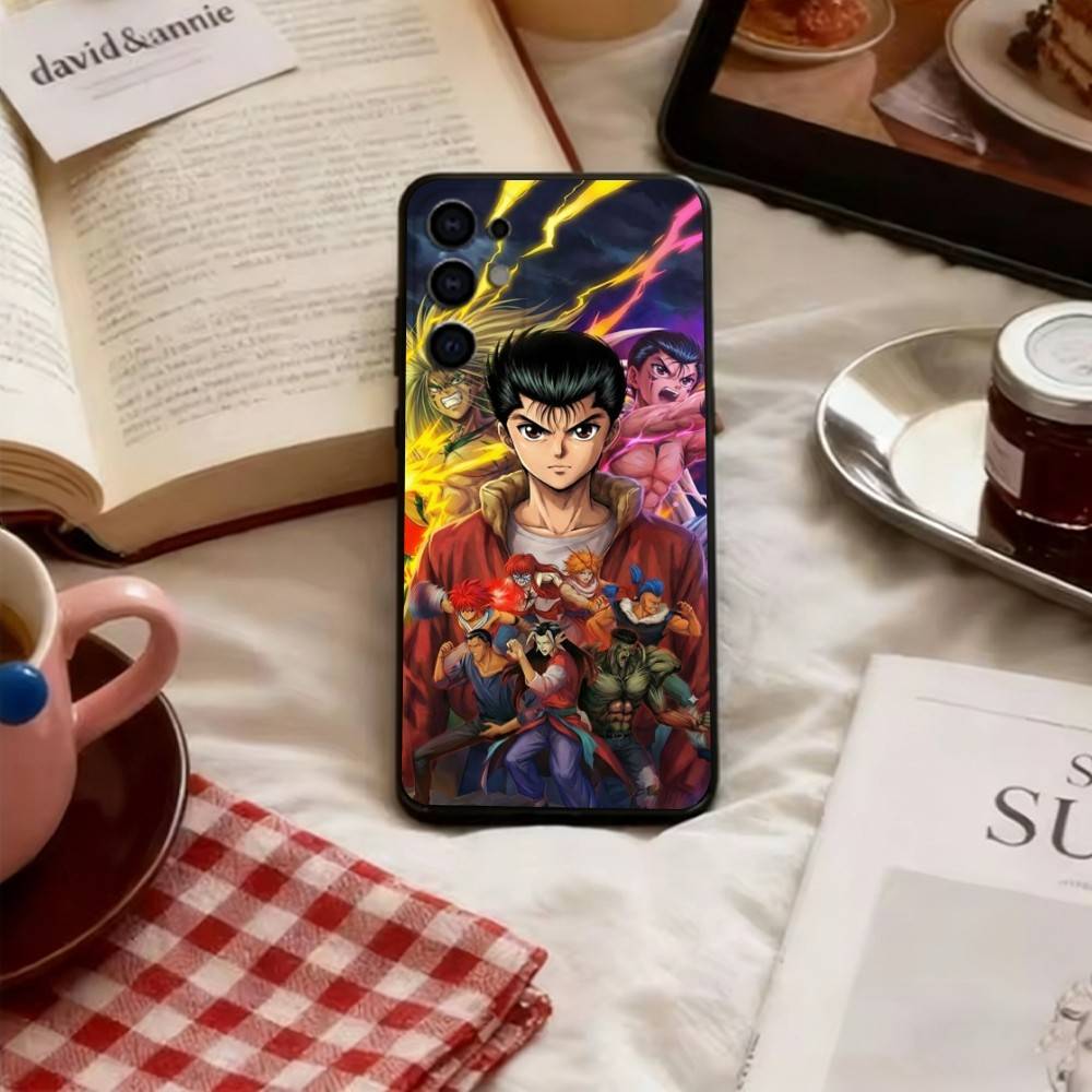Yu Yu Hakusho Phone Case Soft Black For Samsung S25,S24,S21,S22,S23,S30,Ultra,S20,Plus,Fe,Lite