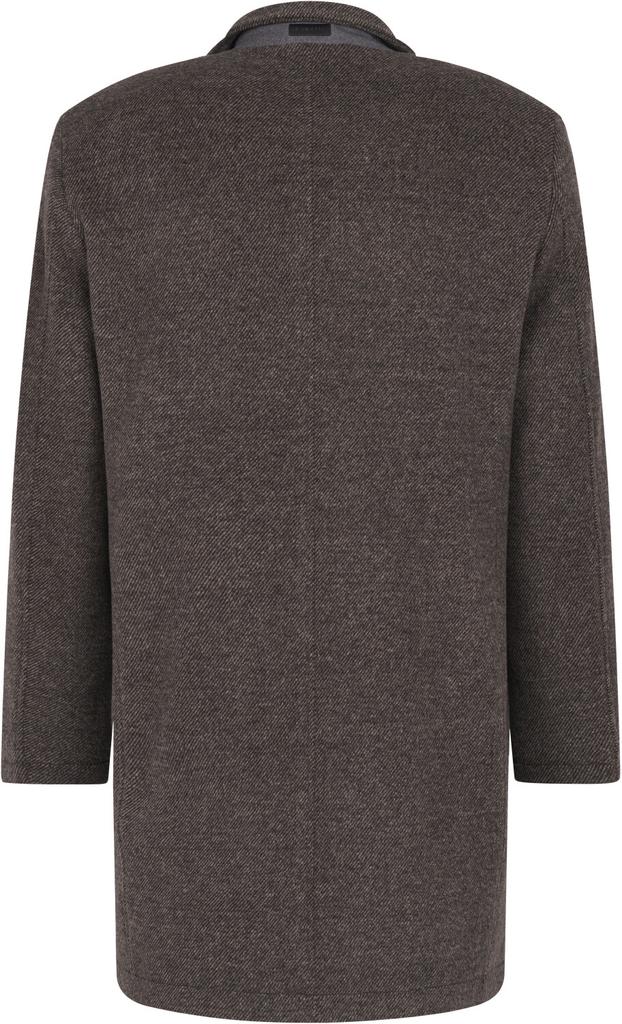 Coat Bugatti Herrenmantel Wolle Cognac