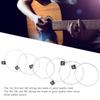 3Sets Nylon Core Classical Guitar Strings Silver Full Set Strings  For Guitarists