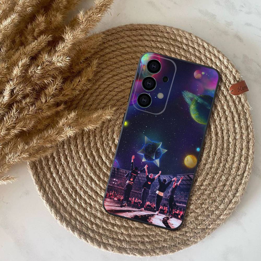 Band C-Coldplay Phone Case Silicone Soft For Samsung S25,S24,S21,S22,S23,S30,Ultra,S20,Plus,Fe,Lite