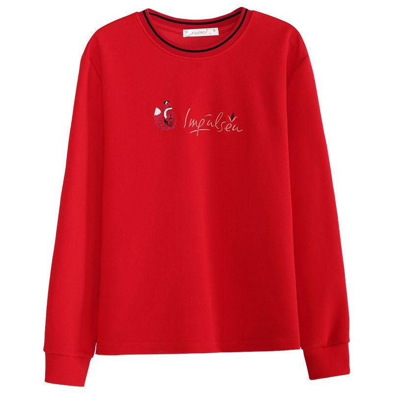 Spring Autumn New Women's Splicing Pullover O-Neck Screw Thread Fashion Loose Minimalist Casual Long Sleeve Sweatshirts