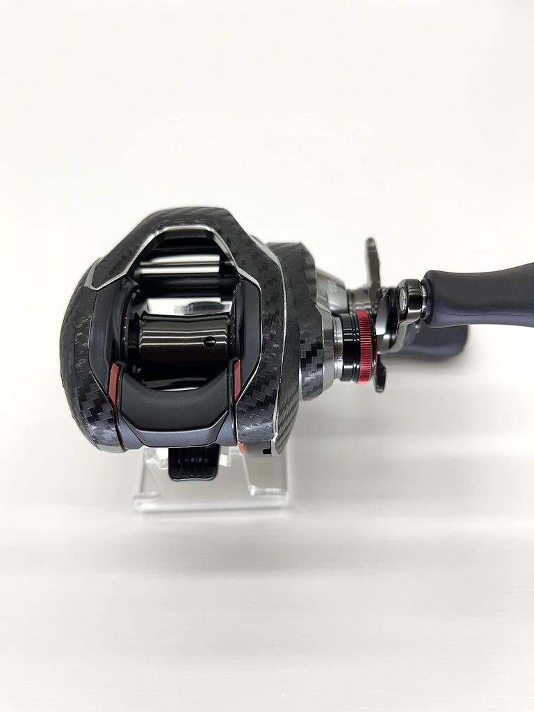 CUSTOM Custom Decal for YOROI 21 Scorpion DC Baitcasting Scratch Black SEAT.JP Reel, Protection, (Right-Handed)
