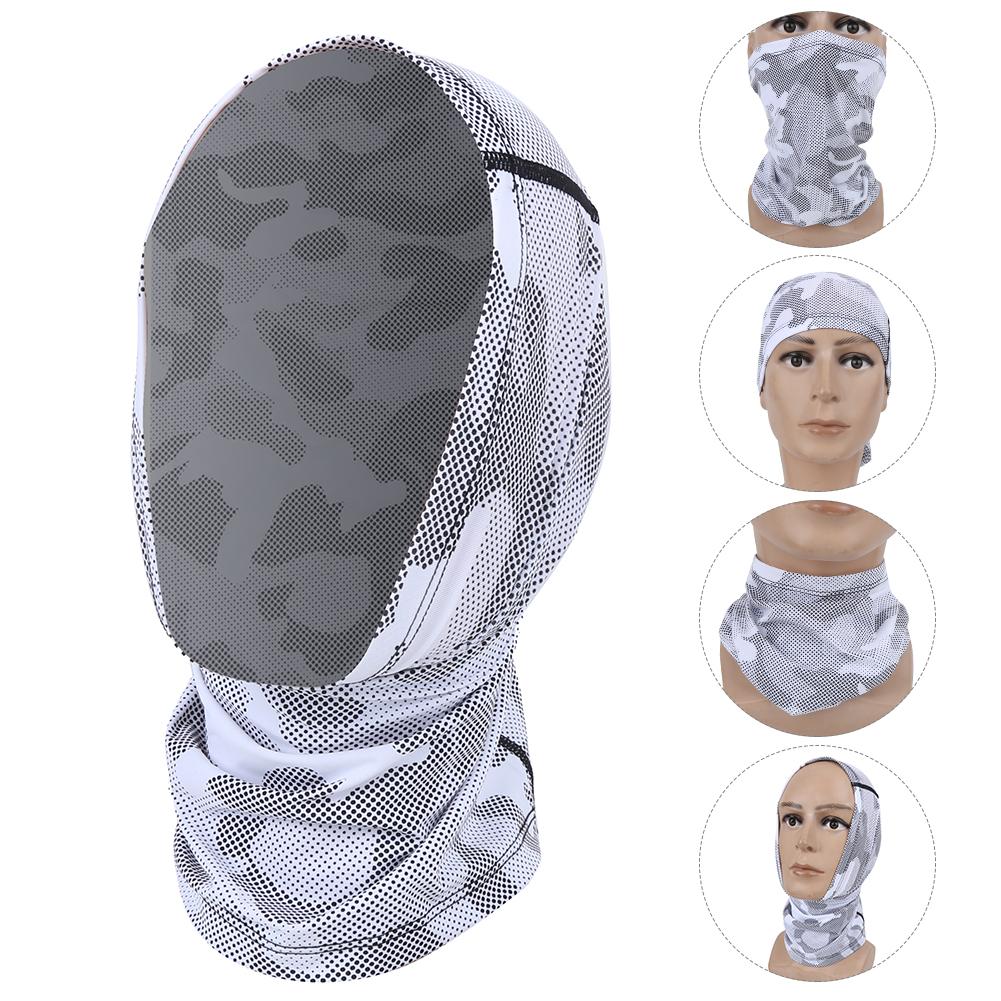 Outdoor Sport Sunscreen Exercise Headscarf Headband Cycling Face Shield Protectionartificial silk headscarf