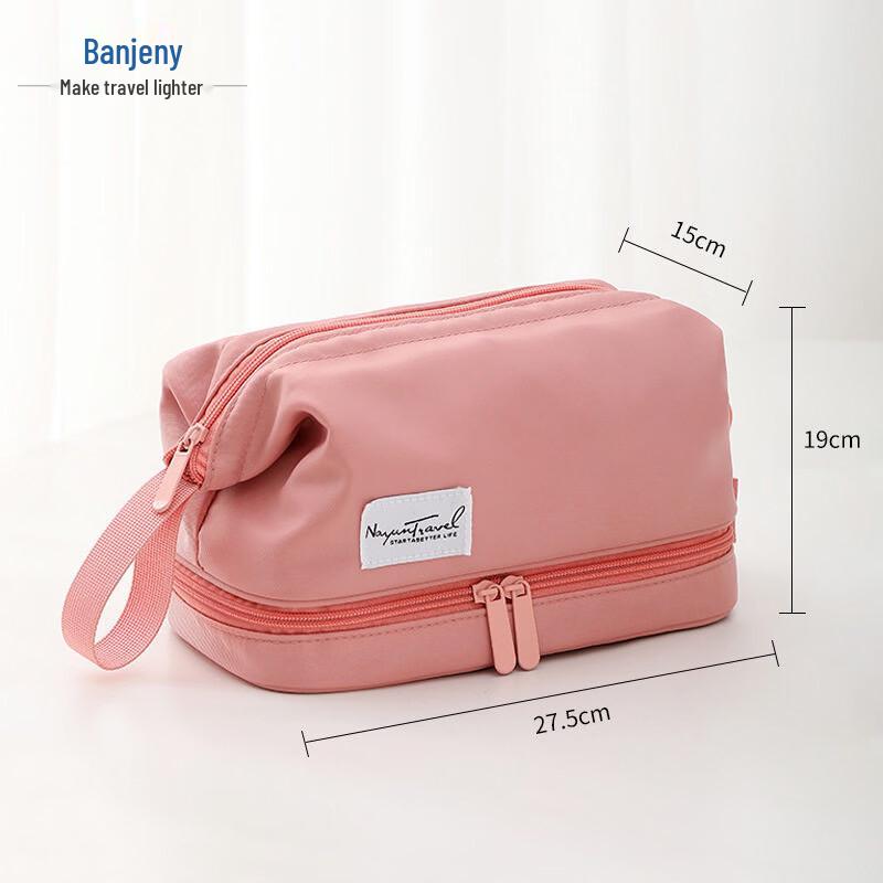 Banzhenni Large Capacity Travel Cosmetic & Toiletry Organizer Bag