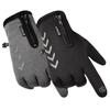 Warm Gloves In Autumn and Winter Outdoor Cycling Men and Women Sports Ski Plus Velvet Reflective Strip Touch Screen Gloves In Winter