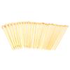 36pcs Knitting Needle Bleached Bamboo Single Tip Crochet for Sewing Clothes Shoes Gloves