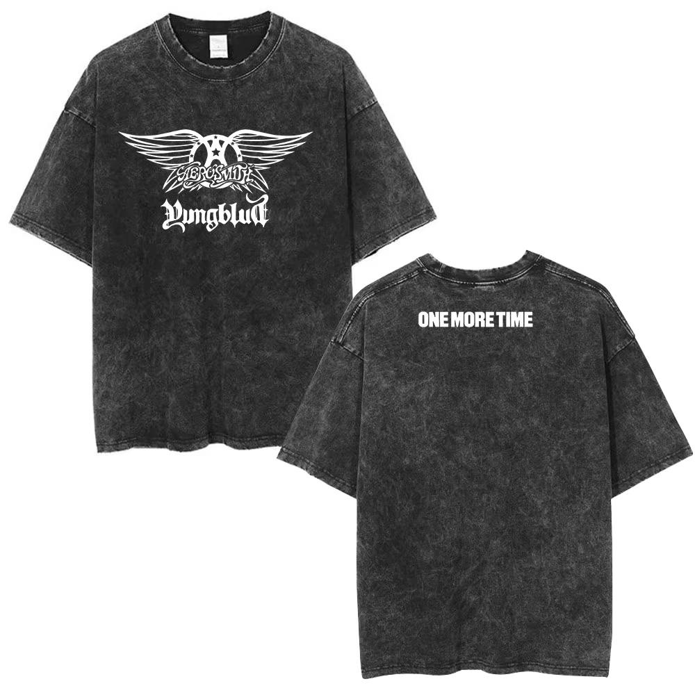 Washed Vintage Singer Yungblud IDOLS Album Merch Tshirt Men Women Clothing Fashion Short Sleeve Cotton Casual Oversized T Shirt
