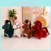 Cartoon Horse Plush Toy Cute Animal Doll Room Decorations Children Holiday Gift