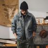 Men's Autumn 2024 Vintage Denim Workwear Jacket - Classic, Cool, Tough Style