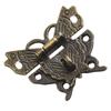 For Collectibles Bronze Hasp Latch Antique Bronze Lock For Collectors Versatile Compatibility Collectible Item