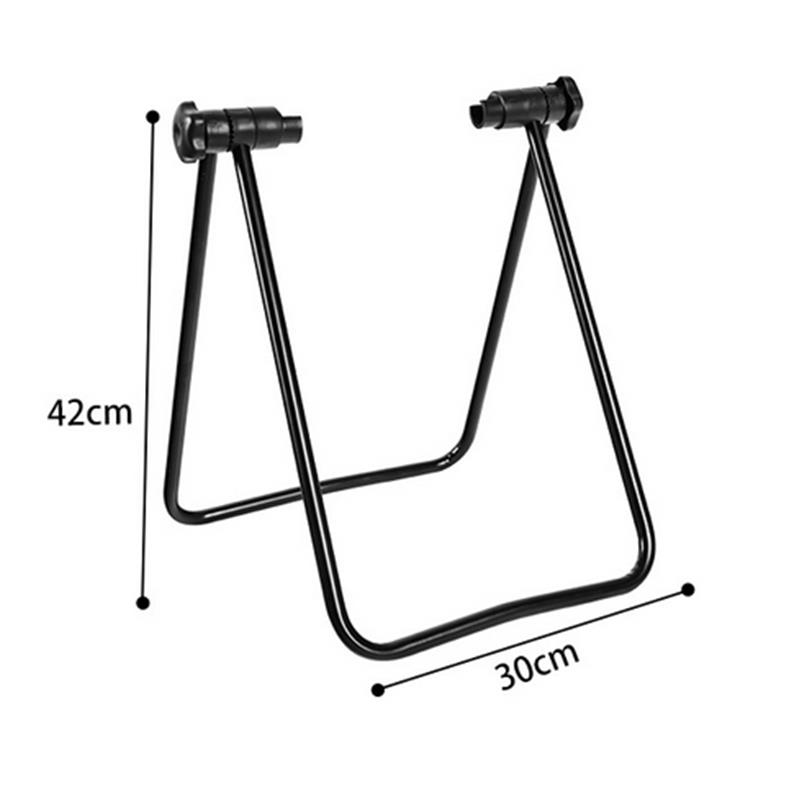 Mountain Road Bike Triangle Vertical Foldable Stand Bike Accessories Support For Adjusting Cleaning Repairing Bicycle Stand