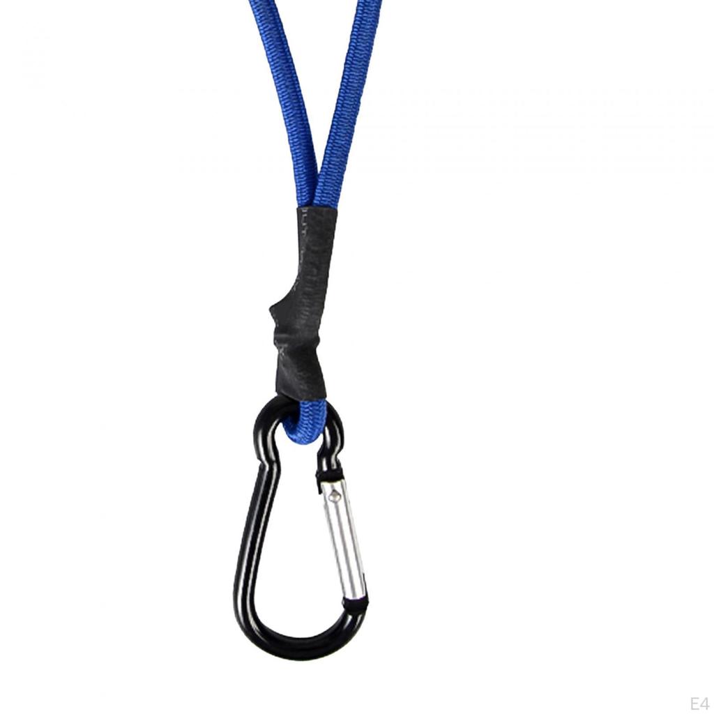 Bungee Cord with Alloy Carabiner Hook, Short Canopy Ties for Tents And Wire Racks in Outdoor