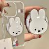 Suporte de Telefone Magnético Miffy Brinquedos Coelho Anime Suporte de Telefone de Coelho Telescópico Suporte de Airbag para Celular Decoração de Capa de Telefone