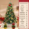 2025 Luxury Christmas Tree Package: 1.2-4M Luminous with Ornaments