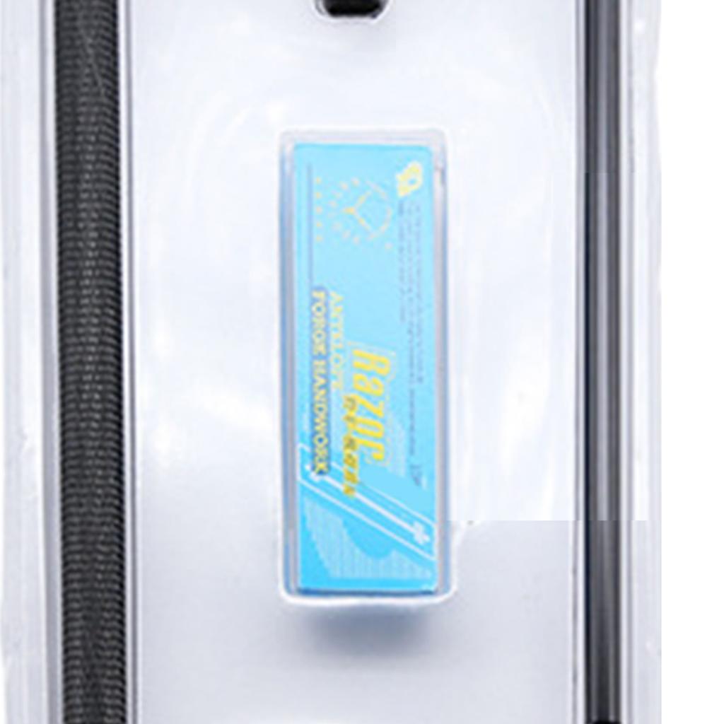 Aquarium Algae Scraper Aluminum Alloy Blade Lightweight Fish Tank Scraper Cleaner for Glass Tank 55cm 21.7in