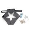 Universal Motorcycle Saddlebag Bracket Mount Jinji Qianjiang Bendada 300 Side Case Carrier Support Frame Black Plastic
